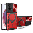 For Motorola Moto G35 CD Texture Sliding Camshield Magnetic Holder Phone Case(Red) - free shipping - PMC TechLife - Order now!
