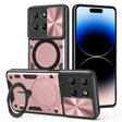 For Motorola Moto G15 CD Texture Sliding Camshield Magnetic Holder Phone Case(Pink) - free shipping - PMC TechLife - Order now!