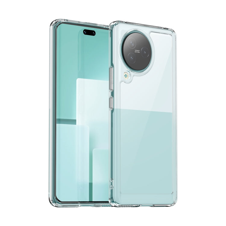 For Xiaomi Civi 3 Colorful Series Acrylic Hybrid TPU Phone Case(Transparent) - Xiaomi Cases by PMC TechLife | Online Shopping South Africa | PMC TechLife | Buy Now Pay Later Mobicred