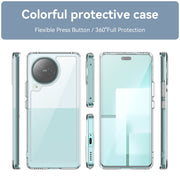 For Xiaomi Civi 3 Colorful Series Acrylic Hybrid TPU Phone Case(Transparent)