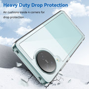 For Xiaomi Civi 3 Colorful Series Acrylic Hybrid TPU Phone Case(Transparent)