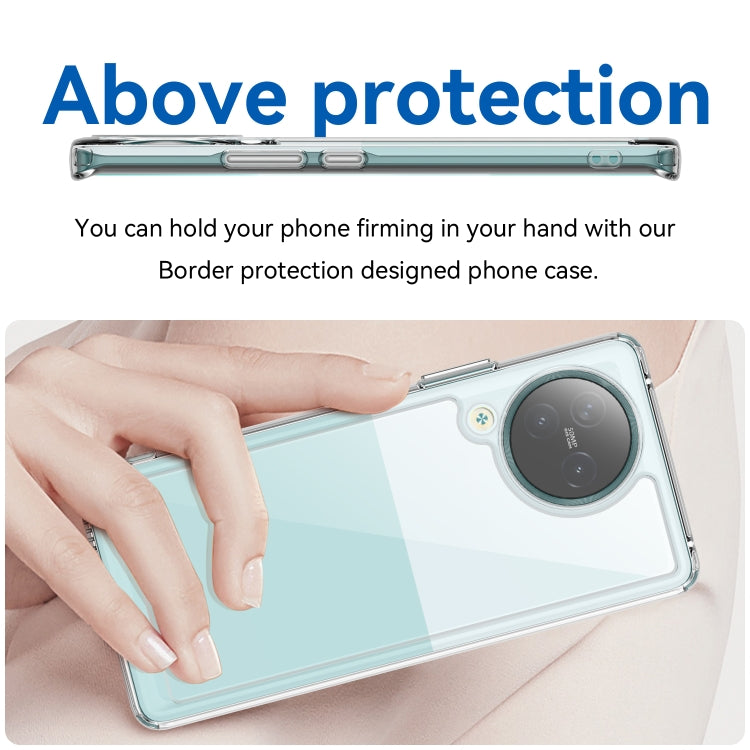For Xiaomi Civi 3 Colorful Series Acrylic Hybrid TPU Phone Case(Transparent) - Xiaomi Cases by PMC TechLife | Online Shopping South Africa | PMC TechLife | Buy Now Pay Later Mobicred