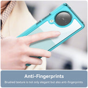 For Xiaomi Civi 3 Colorful Series Acrylic Hybrid TPU Phone Case(Transparent Blue)