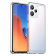 For Xiaomi Poco M6 Pro 5G Colorful Series Acrylic Hybrid TPU Phone Case(Transparent) - Xiaomi Cases by PMC TechLife | Online Shopping South Africa | PMC TechLife | Buy Now Pay Later Mobicred