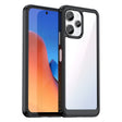 For Xiaomi Poco M6 Pro 5G Colorful Series Acrylic Hybrid TPU Phone Case(Black) - Xiaomi Cases by PMC TechLife | Online Shopping South Africa | PMC TechLife | Buy Now Pay Later Mobicred