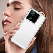 For Xiaomi Redmi K60 Ultra Colorful Series Acrylic Hybrid TPU Phone Case(Transparent)