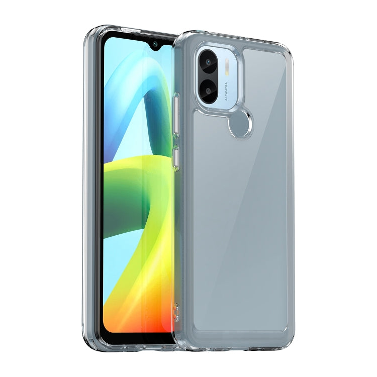 For Xiaomi Poco C51 Colorful Series Acrylic Hybrid TPU Phone Case(Transparent) - Xiaomi Cases by PMC TechLife | Online Shopping South Africa | PMC TechLife | Buy Now Pay Later Mobicred