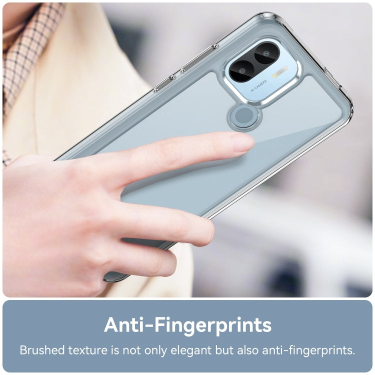 For Xiaomi Redmi A1+ Colorful Series Acrylic Hybrid TPU Phone Case(Transparent) - Xiaomi Cases by PMC TechLife | Online Shopping South Africa | PMC TechLife | Buy Now Pay Later Mobicred