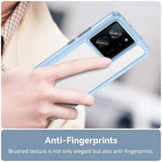 For Xiaomi 13T Colorful Series Acrylic Hybrid TPU Phone Case(Blue)