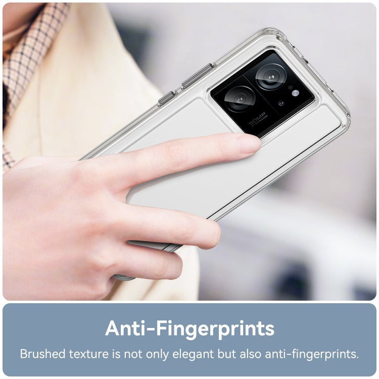 For Xiaomi 13T Pro Colorful Series Acrylic Hybrid TPU Phone Case(Transparent) - Xiaomi Cases by PMC TechLife | Online Shopping South Africa | PMC TechLife | Buy Now Pay Later Mobicred