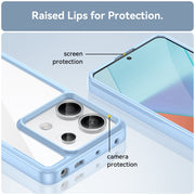 For Xiaomi Redmi Note 13 Pro 5G Colorful Series Acrylic Hybrid TPU Phone Case(Blue)