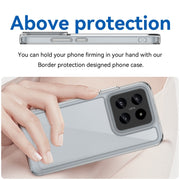 For Xiaomi 14 Colorful Series Acrylic Hybrid TPU Phone Case(Transparent)