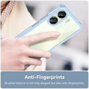 For Xiaomi Redmi 13C 4G Colorful Series Acrylic Hybrid TPU Phone Case(Blue)