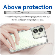 For Xiaomi Redmi 13R 5G Colorful Series Acrylic Hybrid TPU Phone Case(Transparent)