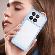 For Xiaomi Redmi K70 Pro Colorful Series Acrylic Hybrid TPU Phone Case(Blue)