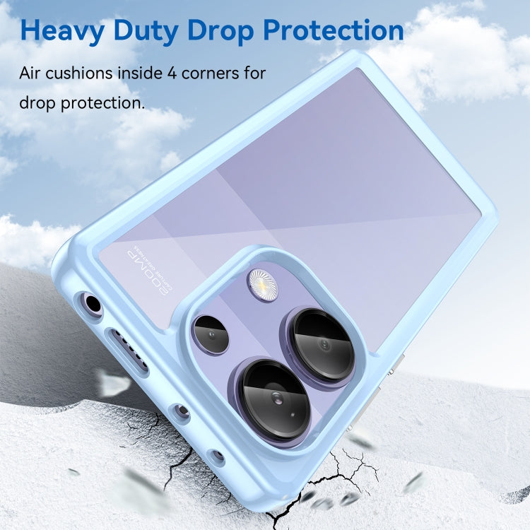 For Redmi Note 13 Pro 4G Global Colorful Series Acrylic Hybrid TPU Phone Case(Blue) - Note 13 Pro Cases by PMC TechLife | Online Shopping South Africa | PMC TechLife | Buy Now Pay Later Mobicred