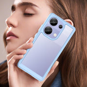 For Redmi Note 13 Pro 4G Global Colorful Series Acrylic Hybrid TPU Phone Case(Blue)