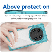 For Xiaomi 14 Ultra Colorful Series Acrylic Hybrid TPU Phone Case(Transparent Blue)