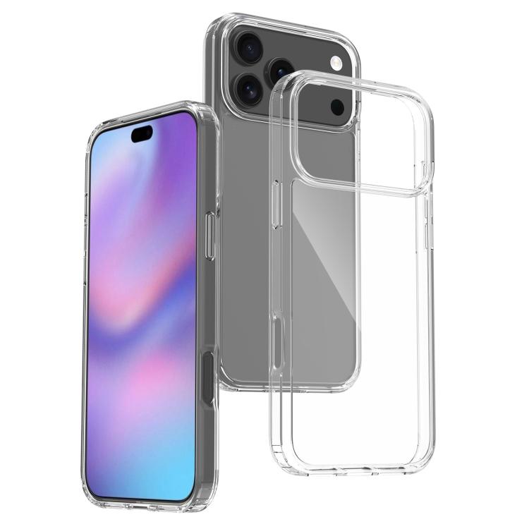 For iPhone 17 Pro Max Scratchproof Acrylic TPU Phone Case(Transparent) - free shipping - PMc TechLife - Order now!