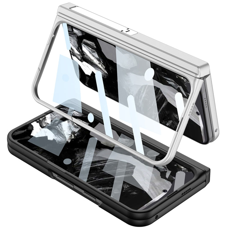 For Google Pixel 9 Pro Fold GKK Integrated Magsafe Fold Hinge Full Coverage Phone Case with Holder(Black) - free shipping - PMC Jewellery - Order now!