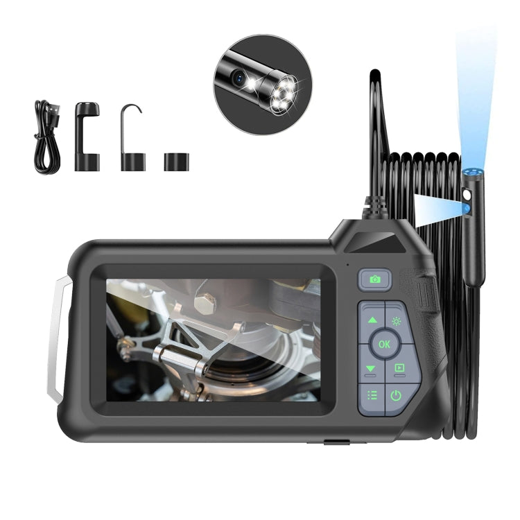 M60 4.3 inch Dual Camera with Screen Endoscope, Length:1m(5mm)