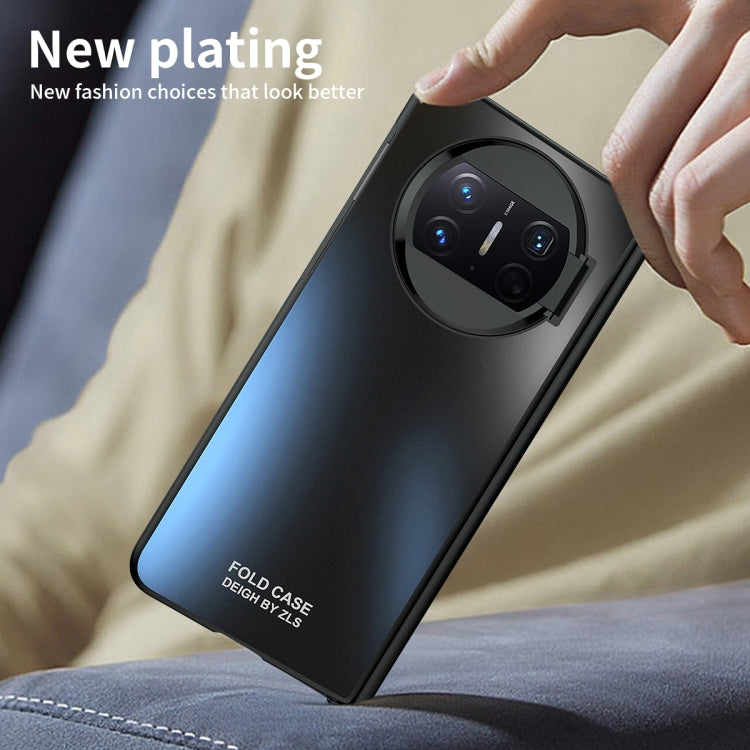 For Huawei Mate X3 Integrated Sub-plating Frame PC Phone Case(Silver)