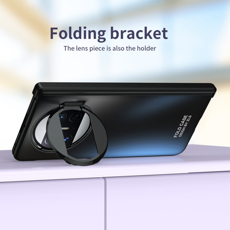 For Huawei Mate X3 Sub-plating Frame PC Phone Case(Purple) - Huawei Cases by PMC TechLife | Online Shopping South Africa | PMC TechLife | Buy Now Pay Later Mobicred