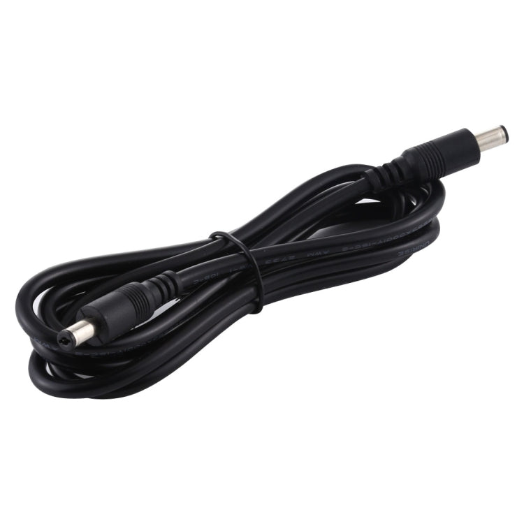 8A DC Power Plug 5.5 x 2.1mm Male to Male Adapter Connector Cable, Length:1m(Black) - Universal Power Adapter by PMC TechLife | Online Shopping South Africa | PMC TechLife