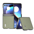 For Motorola Razr 40 Ultra ABEEL Carbon Fiber Texture Protective Phone Case(Green) - free shipping - PMC TechLife - Order now!