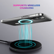 For iPhone 16 Pro MagSafe Clear Acrylic PC +TPU Phone Case(Transparent)