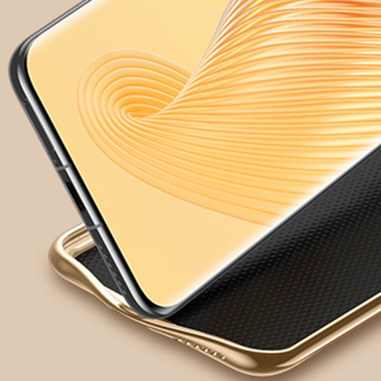 For Honor 90 Pro Litchi Texture Genuine Leather Phone Case(Black) - Honor Cases by PMC TechLife | Online Shopping South Africa | PMC TechLife | Buy Now Pay Later Mobicred