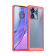 For Motorola Edge 2023 Global Colorful Series Acrylic Hybrid TPU Phone Case(Red) - Motorola Cases by PMC TechLife | Online Shopping South Africa | PMC TechLife | Buy Now Pay Later Mobicred