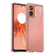 For Motorola Moto G24 Power Colorful Series Acrylic Hybrid TPU Phone Case(Transparent) - Motorola Cases by PMC TechLife | Online Shopping South Africa | PMC TechLife | Buy Now Pay Later Mobicred