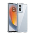 For Motorola Moto Edge 50 Fusion Colorful Series Acrylic Hybrid TPU Phone Case(Transparent) - free shipping - PMC TechLife - Order now!