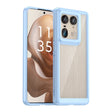 For Motorola Edge 50 Ultra Global Colorful Series Acrylic Hybrid TPU Phone Case(Blue) - free shipping - PMC TechLife - Order now!