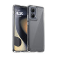 For Motorola Edge 2024 Colorful Series Acrylic Hybrid TPU Phone Case(Transparent) - Motorola Cases by PMC Jewellery | Online Shopping South Africa | PMC Jewellery | Buy Now Pay Later Mobicred