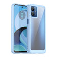 For Motorola Moto G14 Colorful Series Acrylic Hybrid TPU Phone Case(Blue) - free shipping - PMC TechLife - Order now!