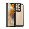 For Motorola Edge 50 Neo Colorful Series Acrylic Hybrid TPU Phone Case(Black) - free shipping - PMC TechLife - Order now!