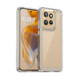 For Motorola Edge 50 Neo Colorful Series Acrylic Hybrid TPU Phone Case(Transparent) - free shipping - PMC TechLife - Order now!