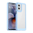 For Motorola Moto G55 5G Colorful Series Acrylic Hybrid TPU Phone Case(Blue) - free shipping - PMC TechLife - Order now!