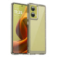 For Motorola S50 Neo Colorful Series Acrylic Hybrid TPU Phone Case(Transparent Grey) - free shipping - PMC TechLife - Order now!