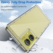 For Motorola S50 Neo Colorful Series Acrylic Hybrid TPU Phone Case(Transparent)