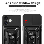 For iPhone 16 Sliding Camera Cover Design TPU+PC Phone Case(Green)