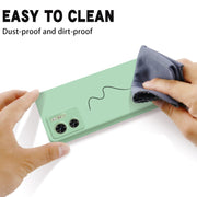 For Motorola Edge 2023 Solid Color Liquid Silicone Dropproof Full Coverage Phone Case(Green)