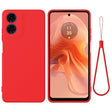 For Motorola Moto E14 Solid Color Liquid Silicone Dropproof Full Coverage Phone Case(Red) - free shipping - PMC TechLife - Order now!