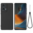 For Motorola S50 Neo Solid Color Liquid Silicone Dropproof Full Coverage Phone Case(Black) - free shipping - PMC TechLife - Order now!