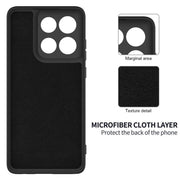For Motorola Moto G Stylus 5G 2025 Solid Color Liquid Silicone Dropproof Full Coverage Phone Case(Black)