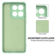 For Motorola Moto G Stylus 5G 2025 Solid Color Liquid Silicone Dropproof Full Coverage Phone Case(Green)