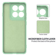 For Motorola Edge 5G 2025 Solid Color Liquid Silicone Dropproof Full Coverage Phone Case(Green)