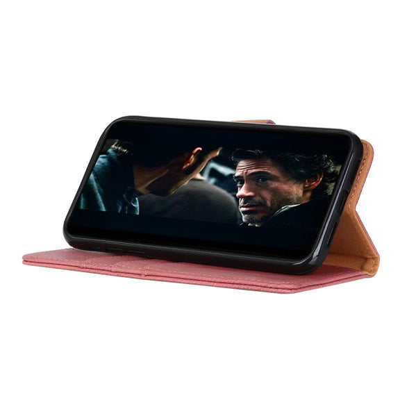 For OPPO Find X7 Pro / Find X7 Ultra KHAZNEH Cowhide Texture Flip Leather Phone Case(Pink)